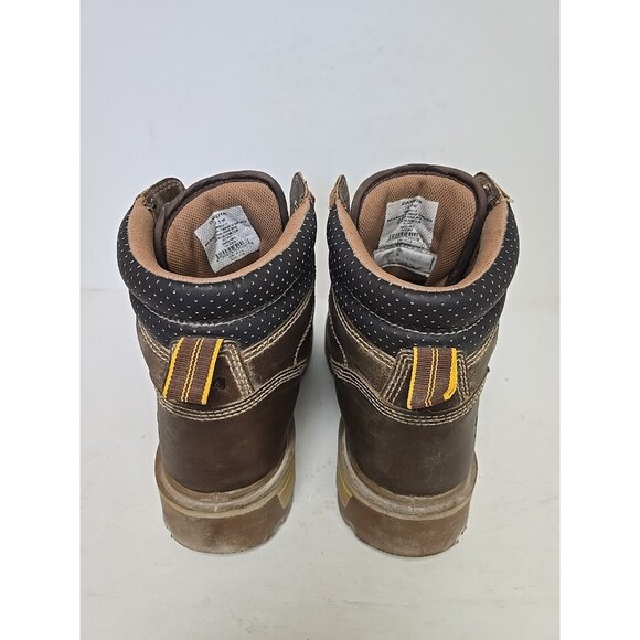 Dakota Men's 6'' Quad Comfort Steel Toe Comp. Plate Work Boots 6114 Brown 10.5W - Picture 3 of 7